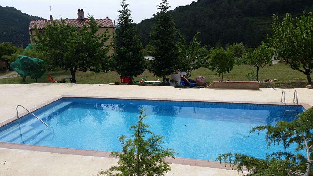 Les Muntades Villa Jorba Buitenkant foto