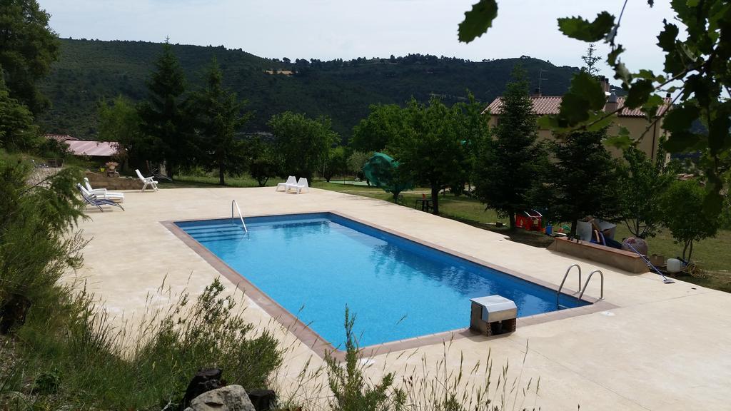 Les Muntades Villa Jorba Buitenkant foto