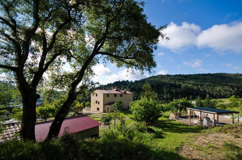 Les Muntades Villa Jorba Buitenkant foto
